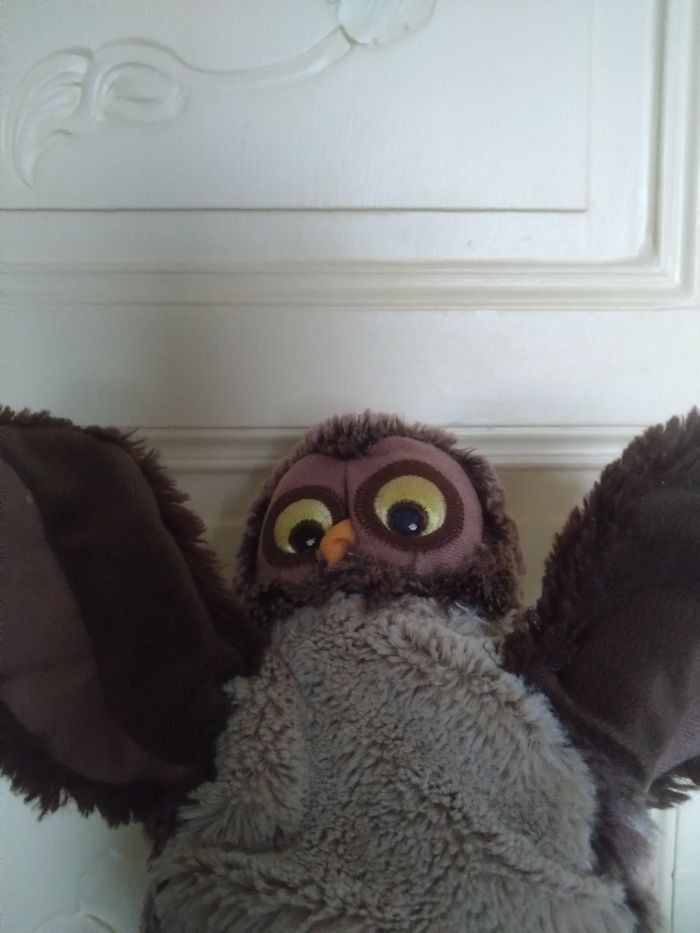 Speedy Gonz’hibou – Peluche marionnette IKEA (Vandring Uggla) - photo numéro 3