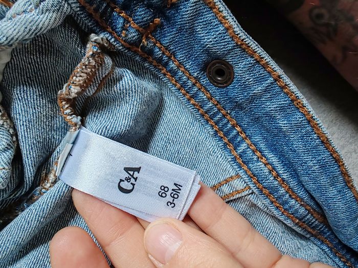 Veste jeans C&A 3/6m - photo numéro 3