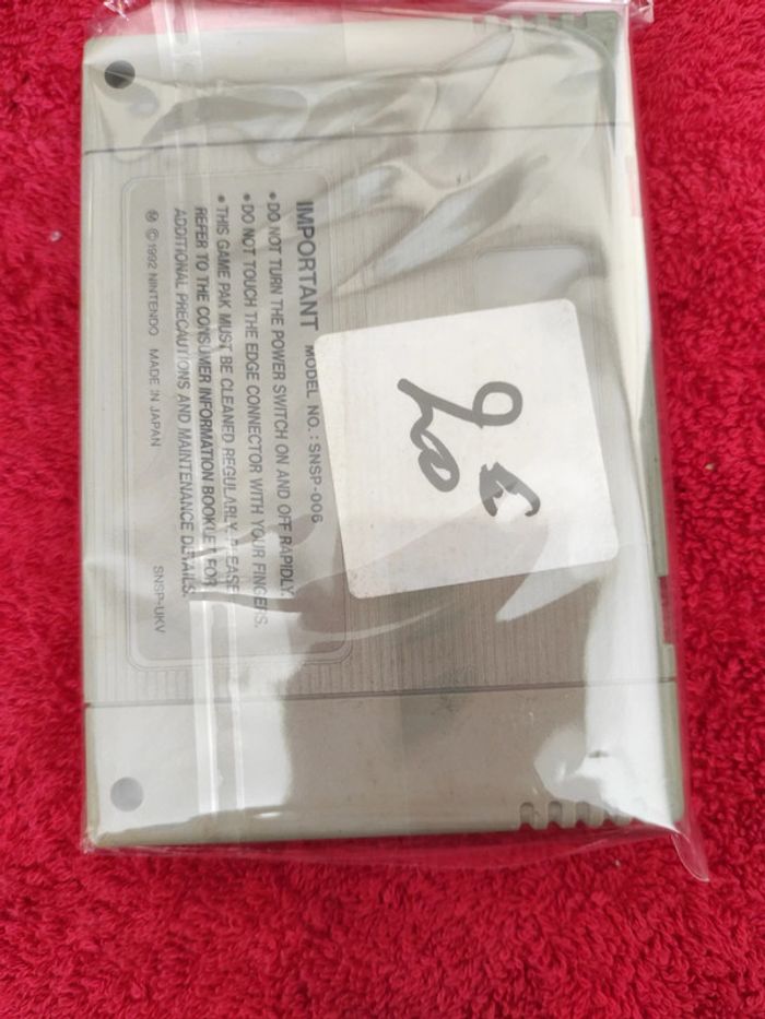 Jeu super Nintendo - photo numéro 2