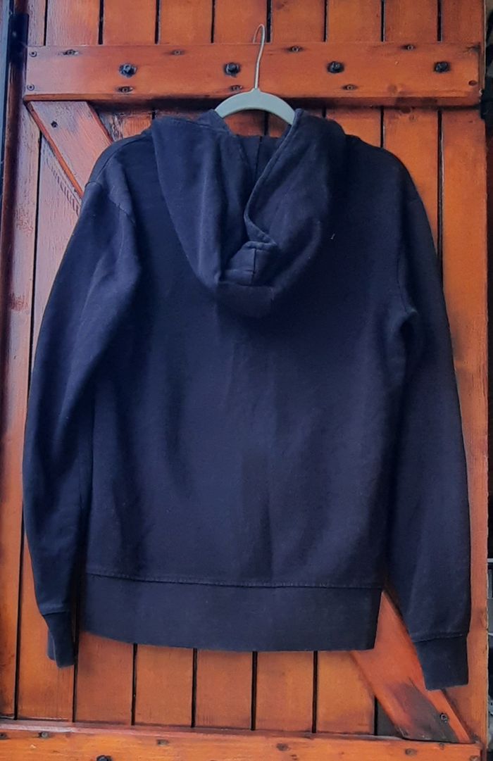 Veste sweat-shirt à capuche avec zip, Zara, homme, taille S - photo numéro 2