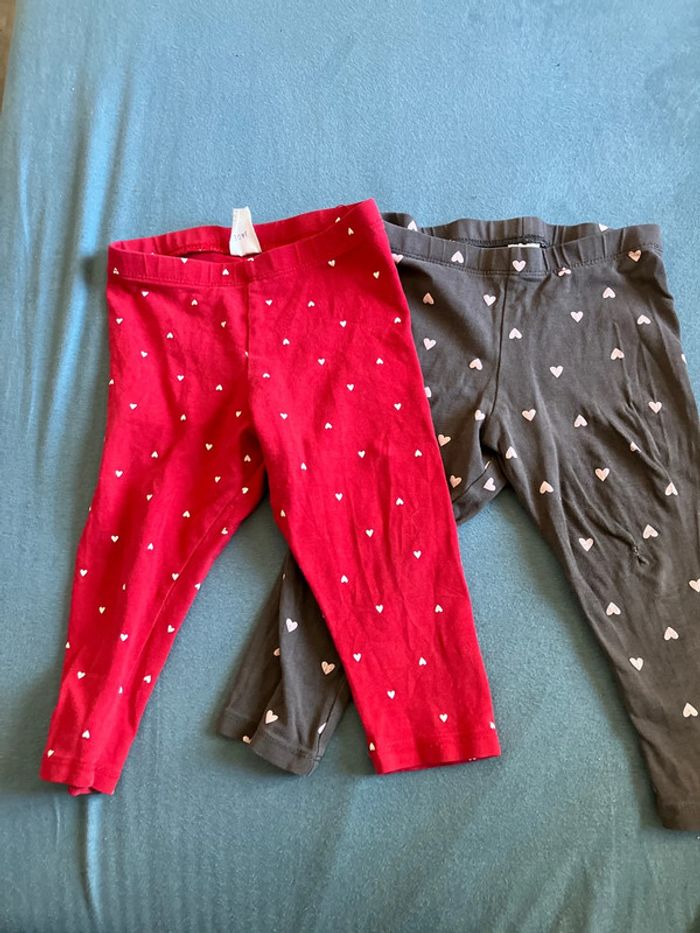 Lot de leggings 12 mois
