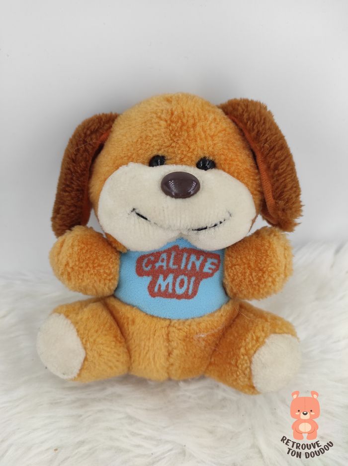 Peluche chien Caline moi Marki