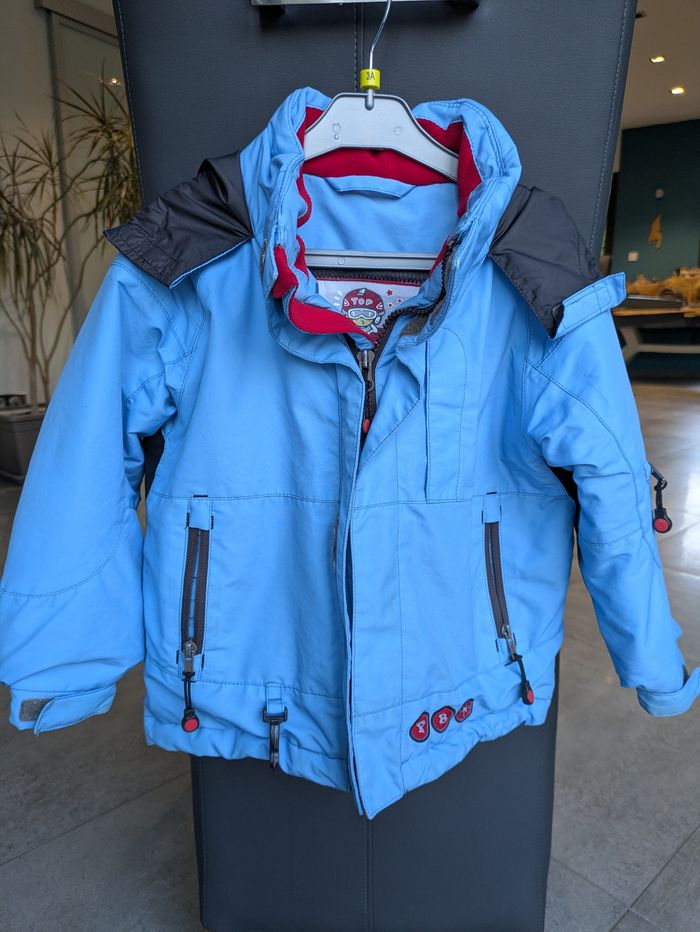 Veste ski poivre blanc 3 ans