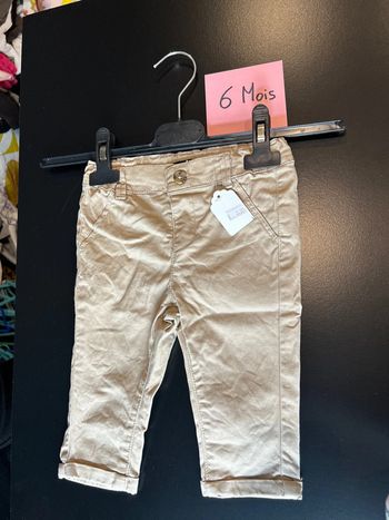 Pantalon cintrée beige