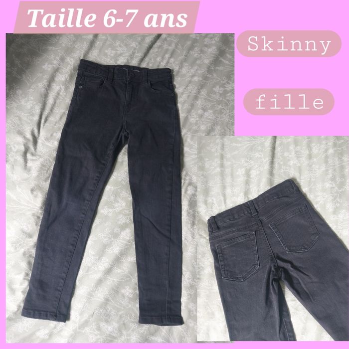 Jean skinny fille Taille 6-7 ans