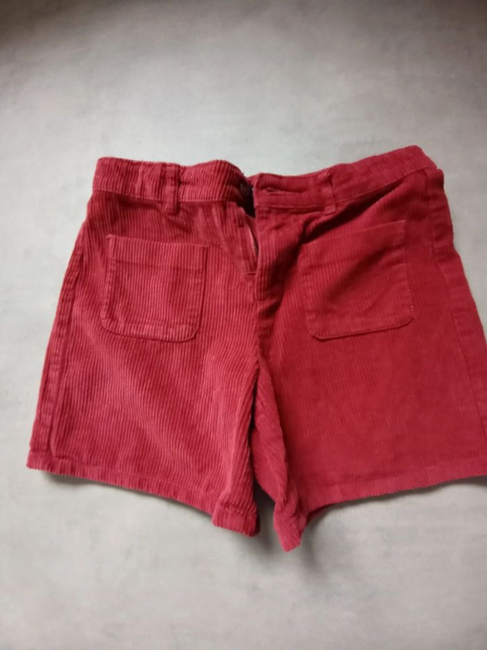 Short velours fille hiver 12 ans
