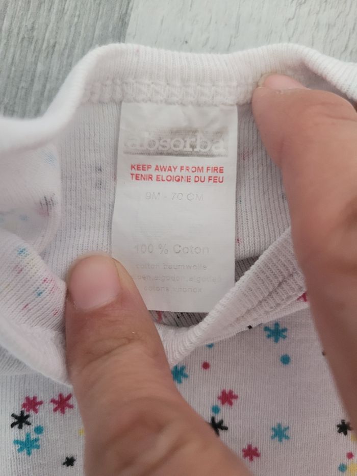 Lot de bodys fille - photo numéro 5