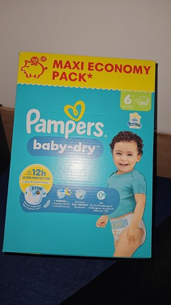 Couche pampers 6