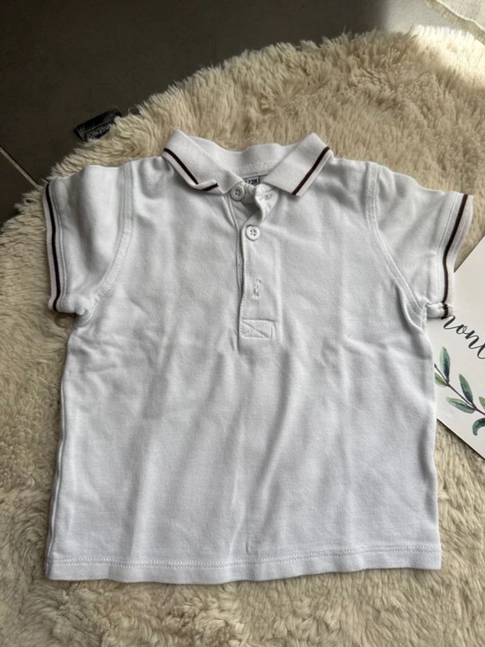Short Mickey Mouse Disney à rayure 23 mois et son polo - photo numéro 5