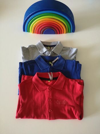 Lot 3 polos orchestra 18 mois