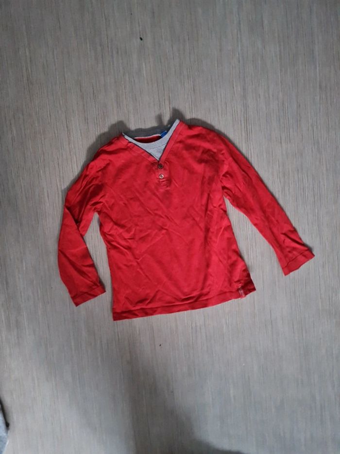 Tee shirt manche longue okaidi 5 ans - photo numéro 3