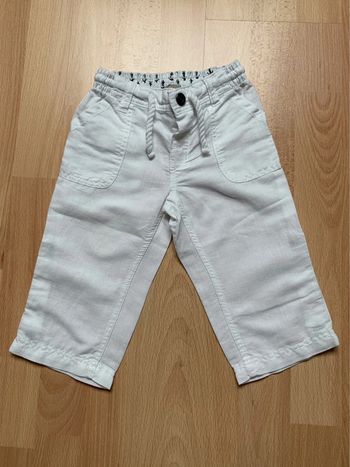 Pantalon en lin 12 mois