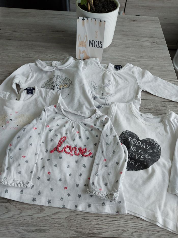 Lot de 5 maillots Ml