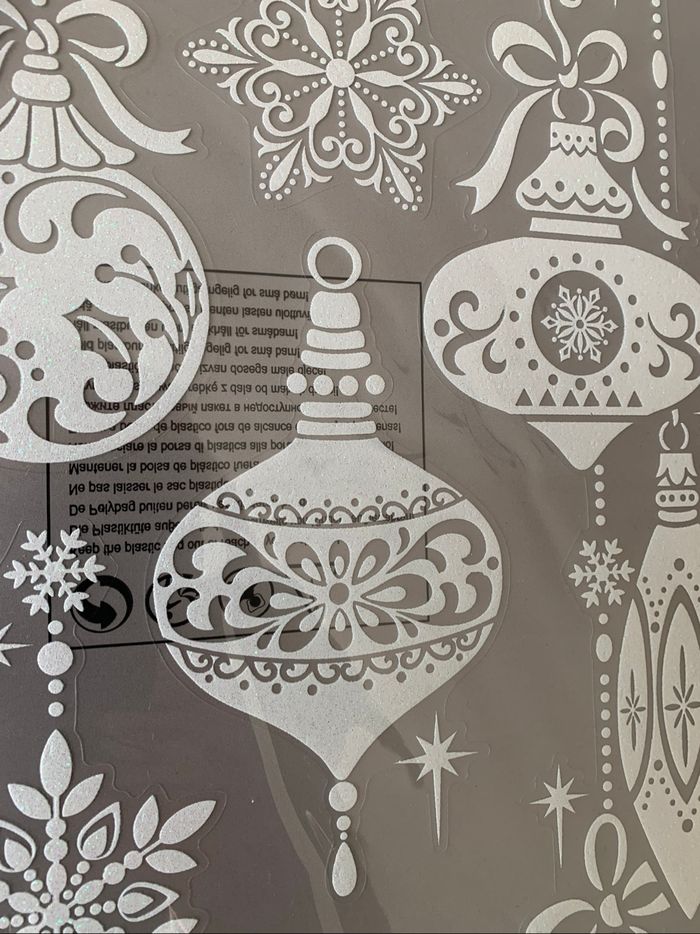 Très jolis autocollants Noël pour vitres neufs - photo numéro 2