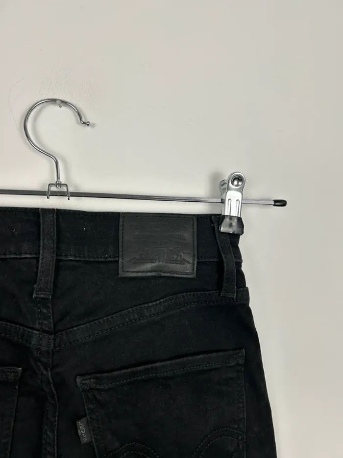 Jean Levi's Premium Femme Noir W26 L30 | Mile High Super Skinny | Taille FR36 | Très Bon État BP245 - photo numéro 9