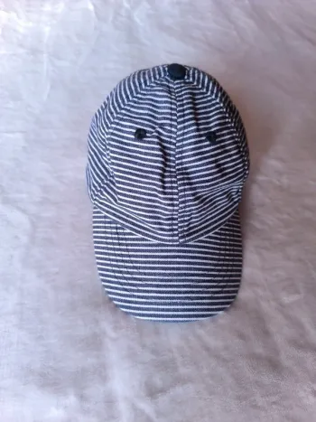 Casquette marin bleu marine