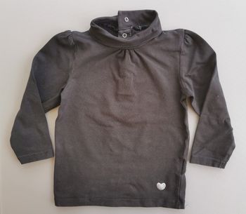 Tee-shirt ML à col roulé 3 ans fille kidkanai 