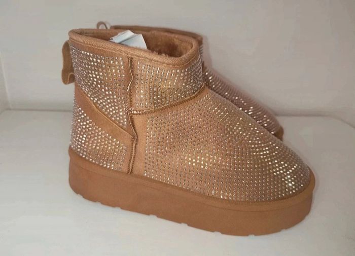 Bottine fourré à strass - photo numéro 10