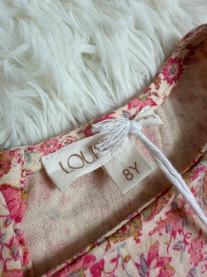 Blouse fleurie Louise Misha taille 8 ans - photo numéro 3