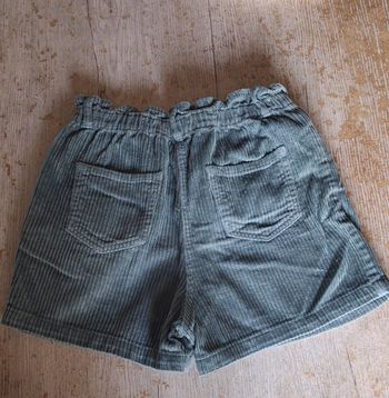 Short velours fille 12 ans