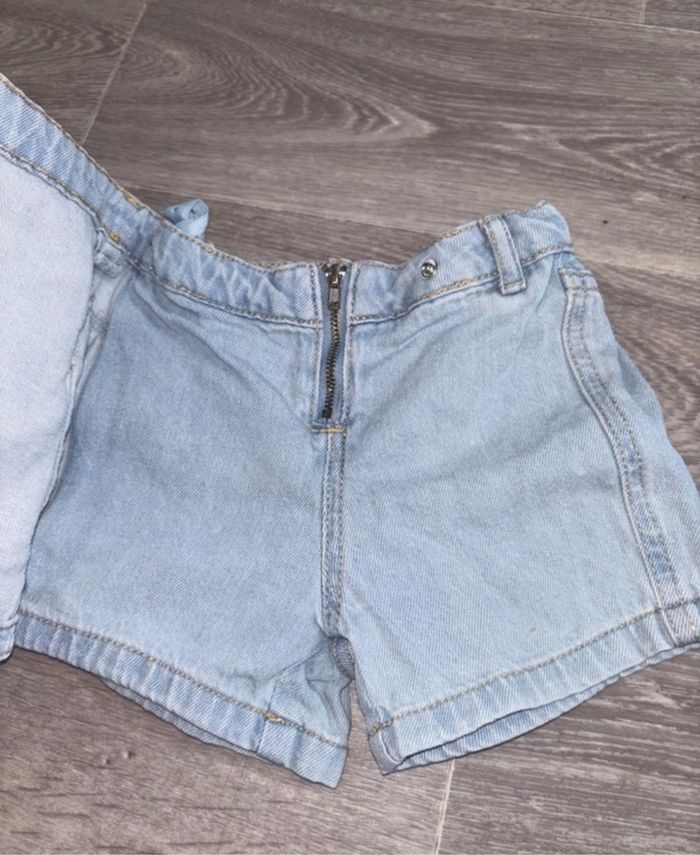 jupe short en jean - photo numéro 2