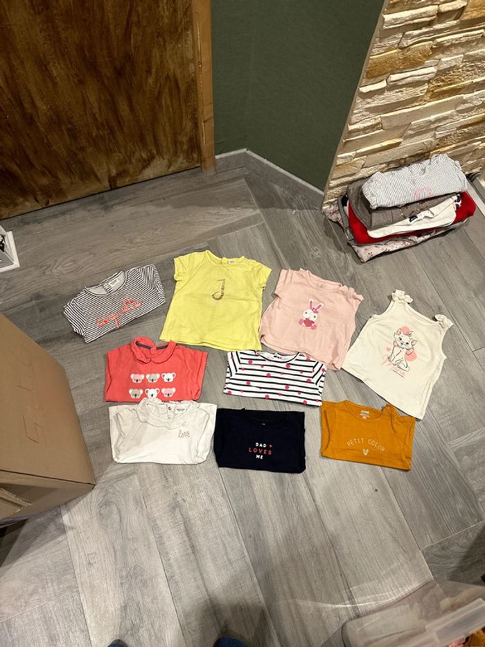 Lot de tee shirt