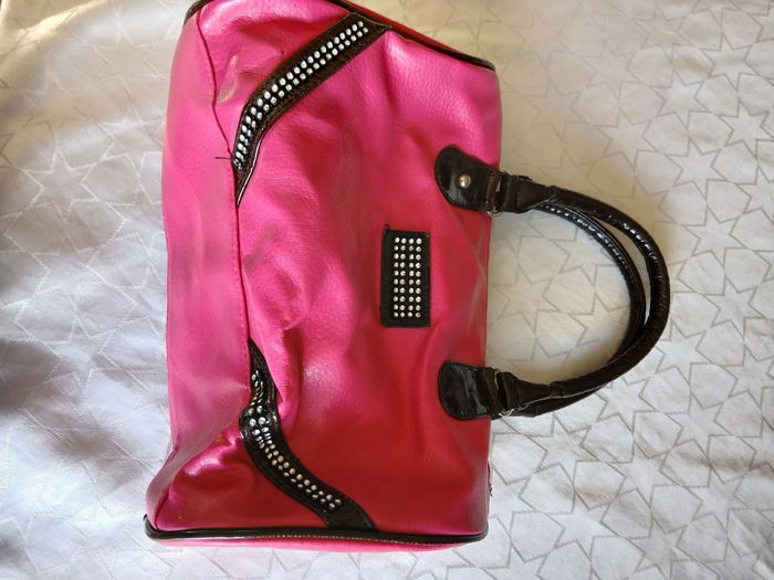 Sac rose et noir