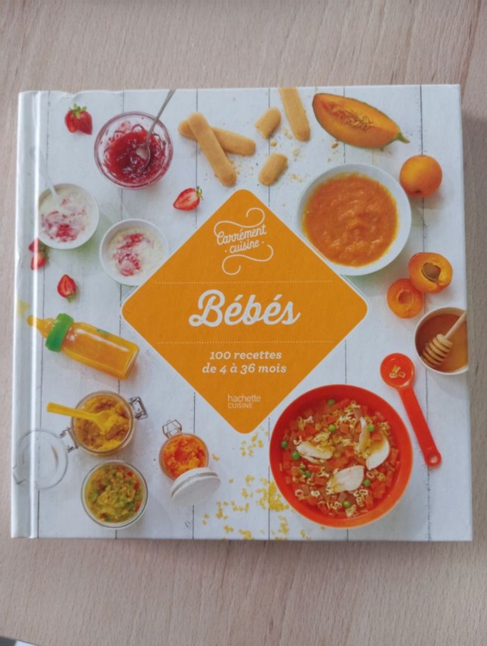 Livre cuisine bébé