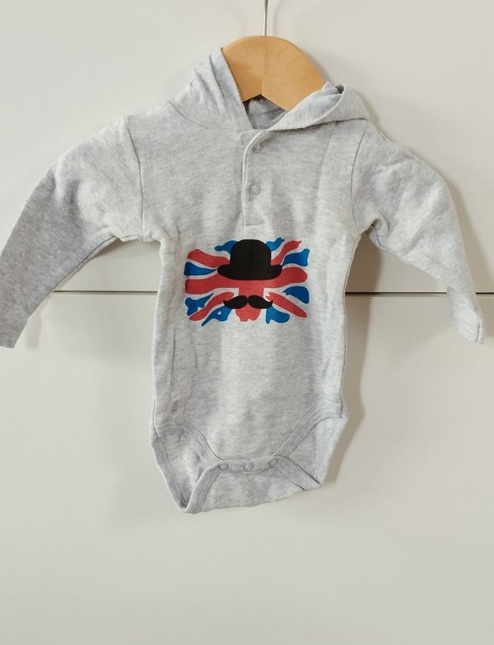 Body avec capuche garçon 6 mois bougli bougla