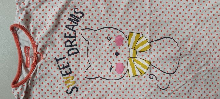 Chemise de nuit manche courte Chat 6 ans - photo numéro 2