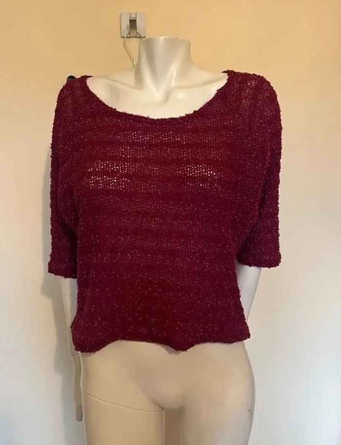 💖 Pull d’hiver fuchsia Cache Cache Taille M 💖