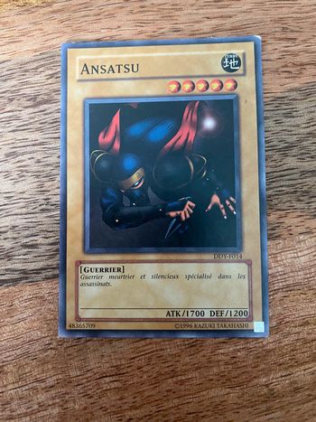 Carte Yu-Gi-Oh! Ansatsu DDY-F014 1996