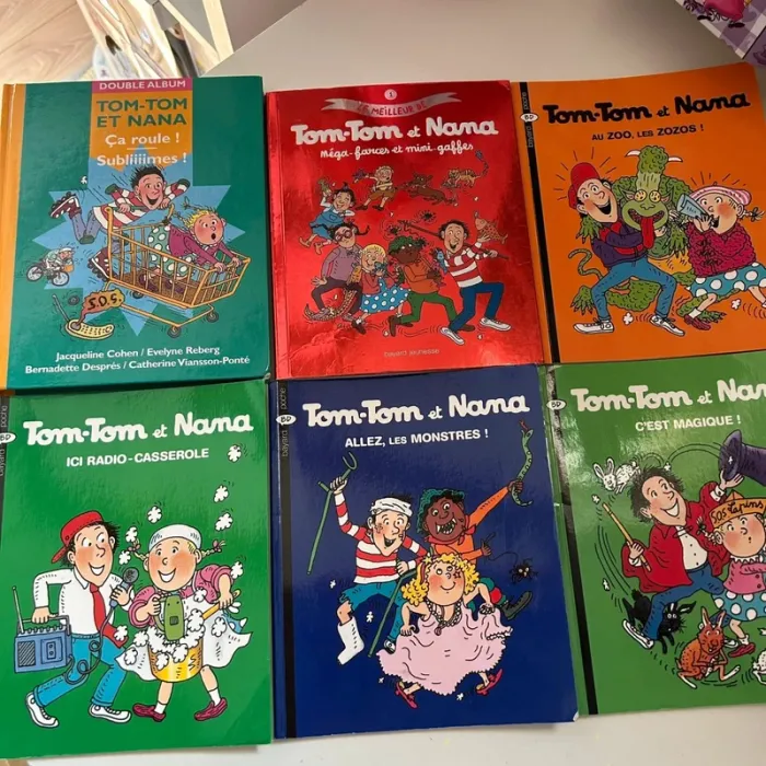 Lot 6 livres tom-tom et nana - photo numéro 6