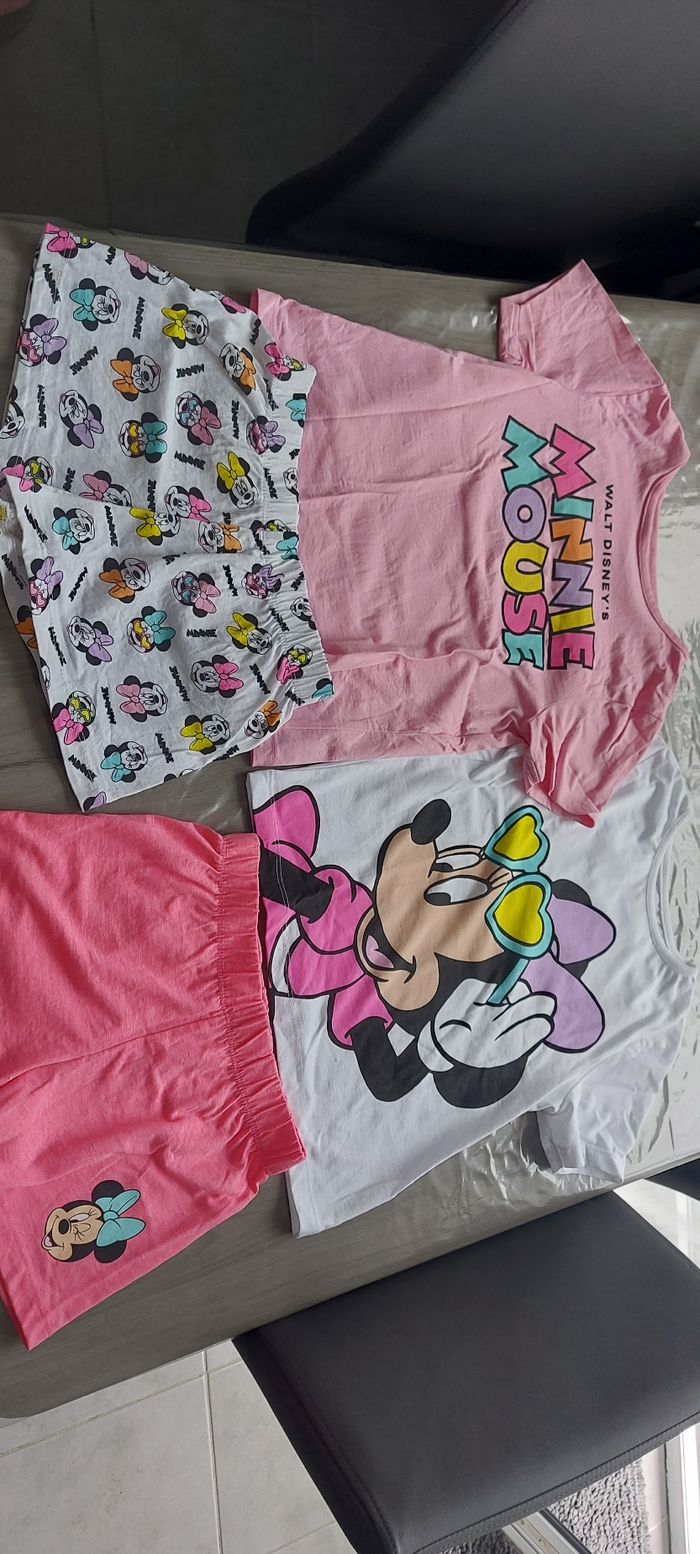 2 pyjashorts Disney Minnie 5/6 ans