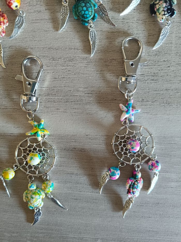 Porte clés attrape rêve - photo numéro 3