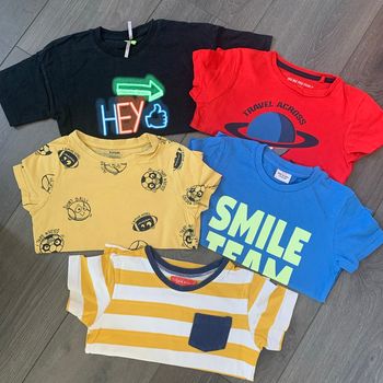 Lot de 5 tee shirt garçon 4 ans