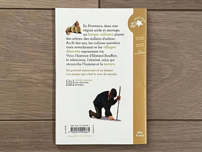 L’homme qui plantait des arbres Folio Cadet Les Classiques Éditions Gallimard Jeunesse 8+ - photo numéro 2