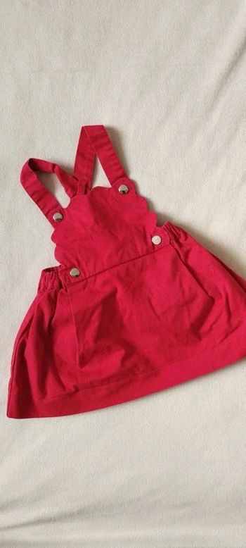 Robe Jacadi rouge 12 MOIS