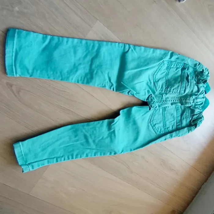 Pantalon jeans slim denim fille 3-4 ans - photo numéro 4