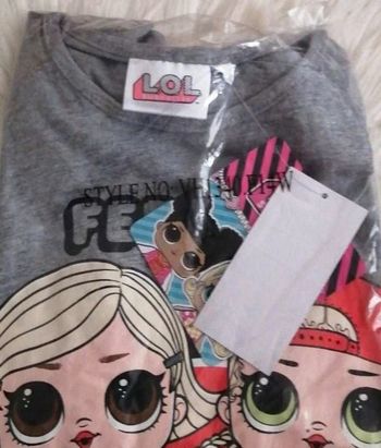 teeshirt lol 7 ans