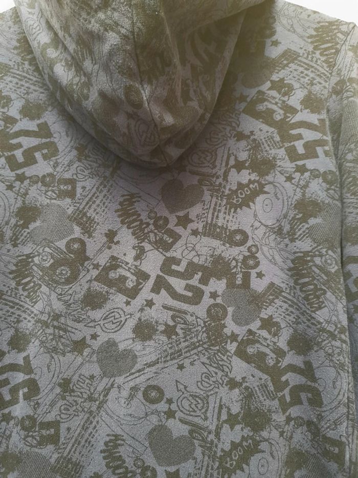 Veste imprimé à capuche - photo numéro 8