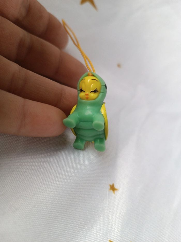 Mini small petite figurine figura titi tweety Looney Tunes tortue turtle déguisement déguisé - photo numéro 3