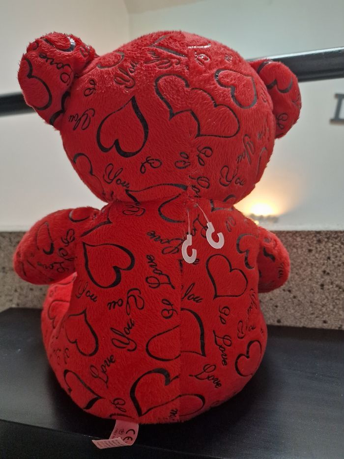 Peluche ourson love - photo numéro 2