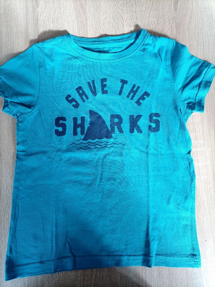 T-shirt bleu - 6 ans garçon