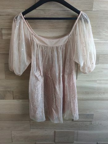 Blouse vintage voile 38