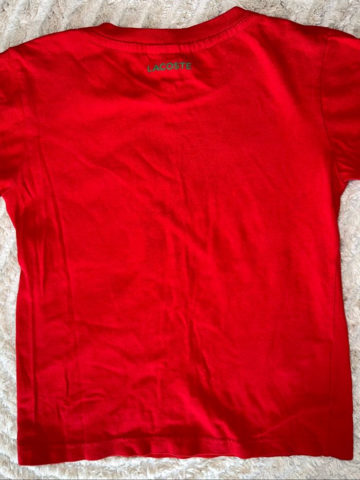 T-shirt Lacoste enfants - photo numéro 4