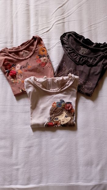 Lots de 3 tee-shirts C&A