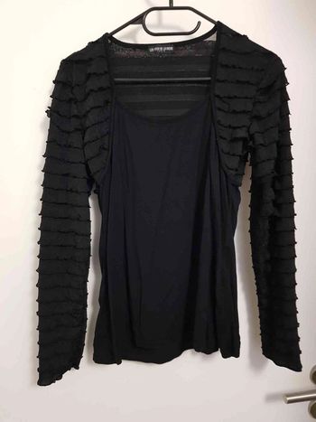 Haut manche froufrou taille 38 40