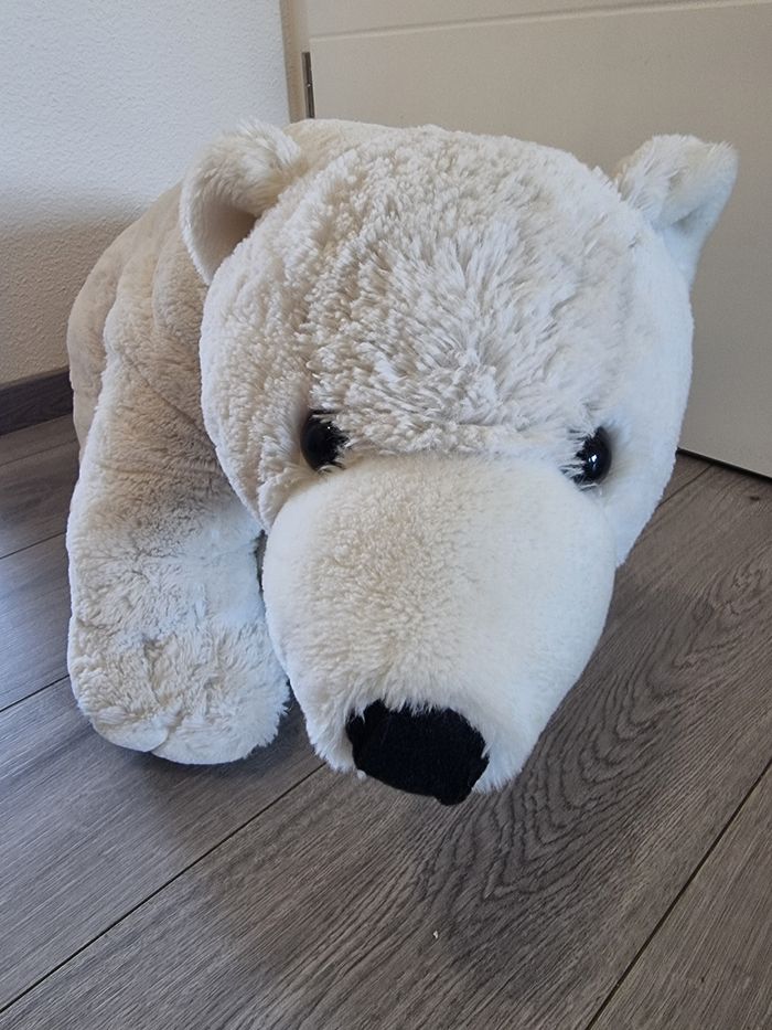Très bel ours polaire en peluche - photo numéro 3