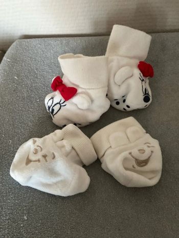 Lot 2 paires chaussons